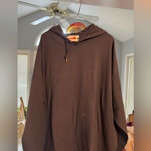 Hanes Woman’s hoodie soft touch dress color slate blue size XL  NWt